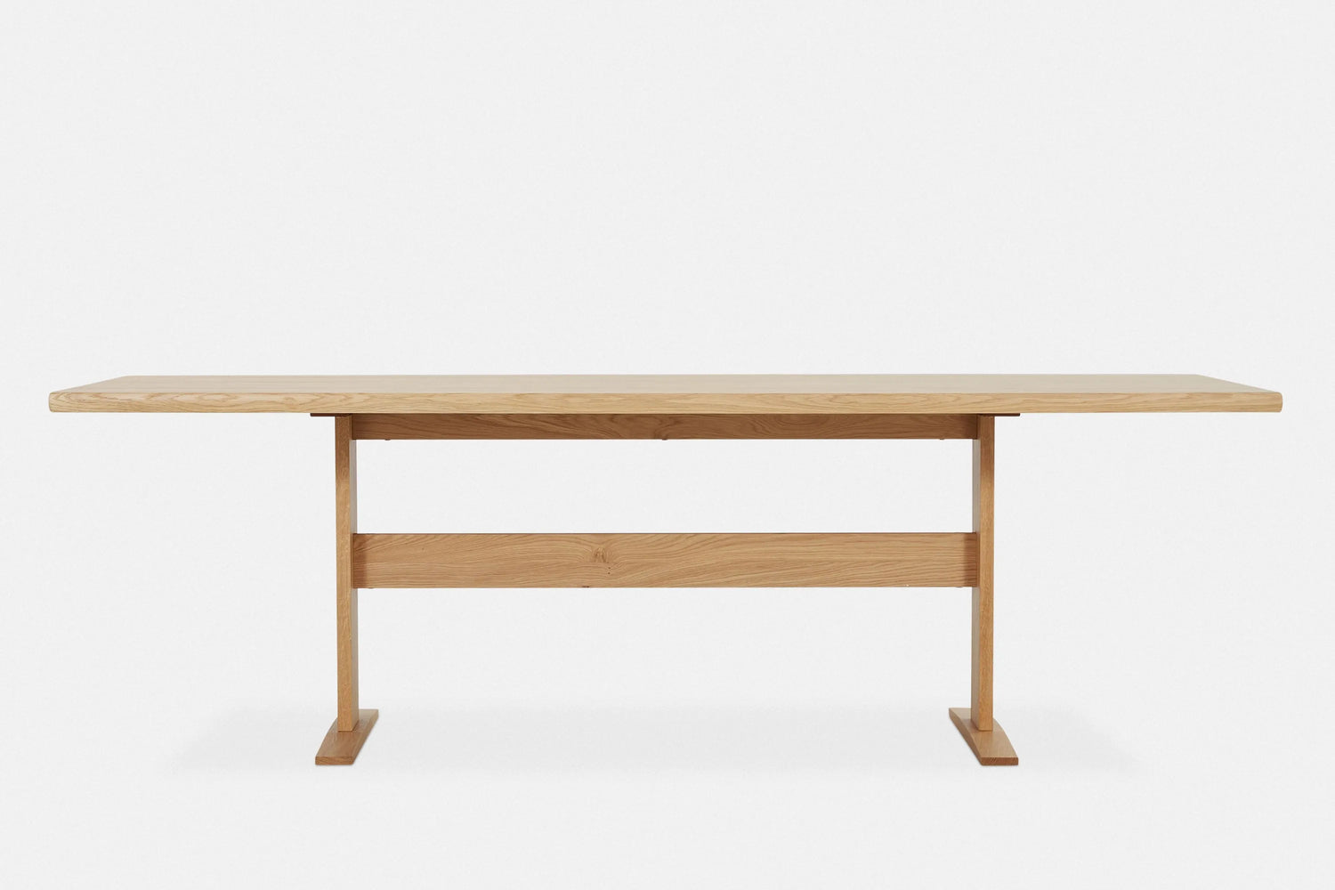 HEIDI ELLIPTICAL DINING TABLE NATURAL