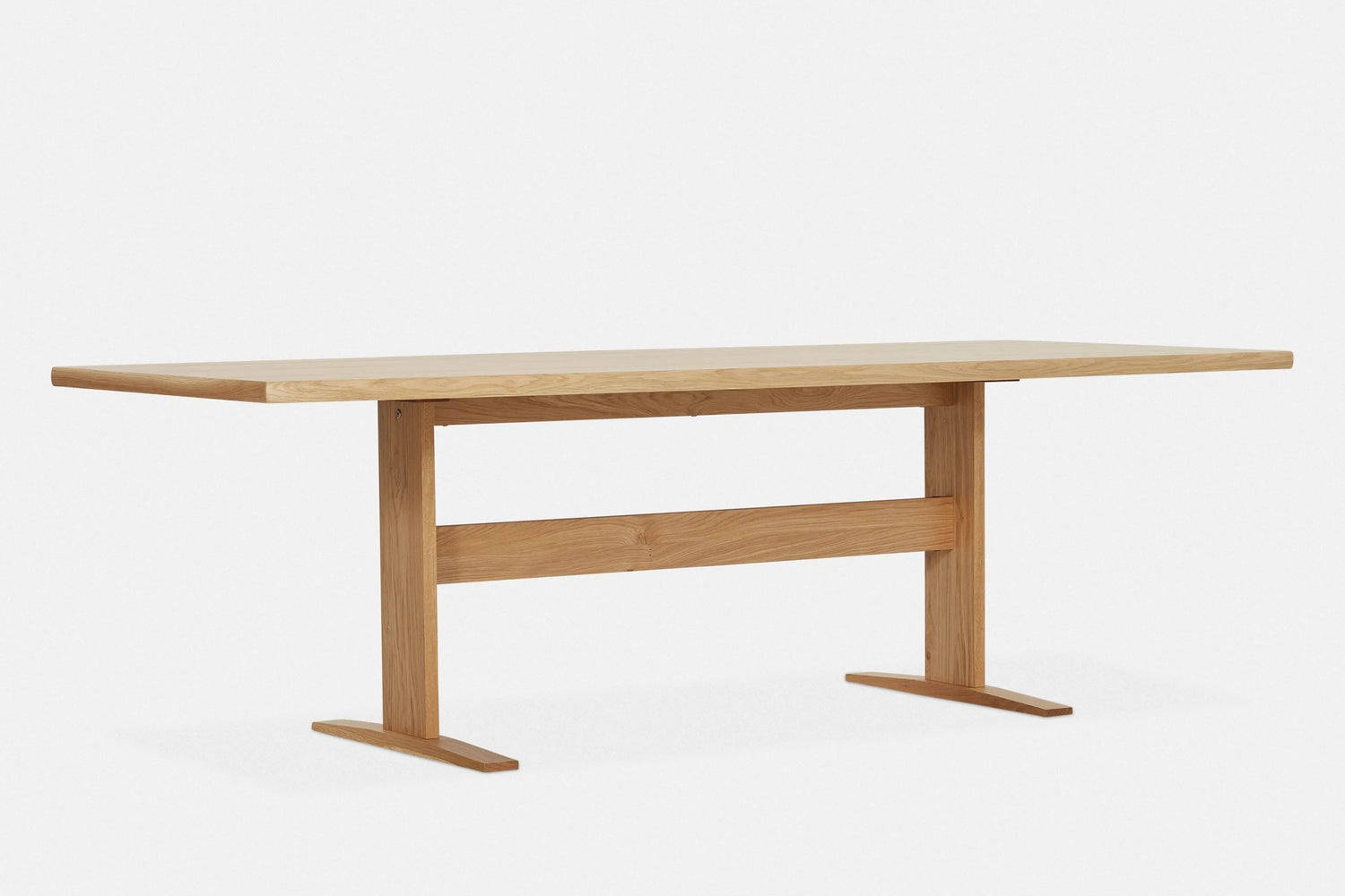 HEIDI ELLIPTICAL DINING TABLE NATURAL