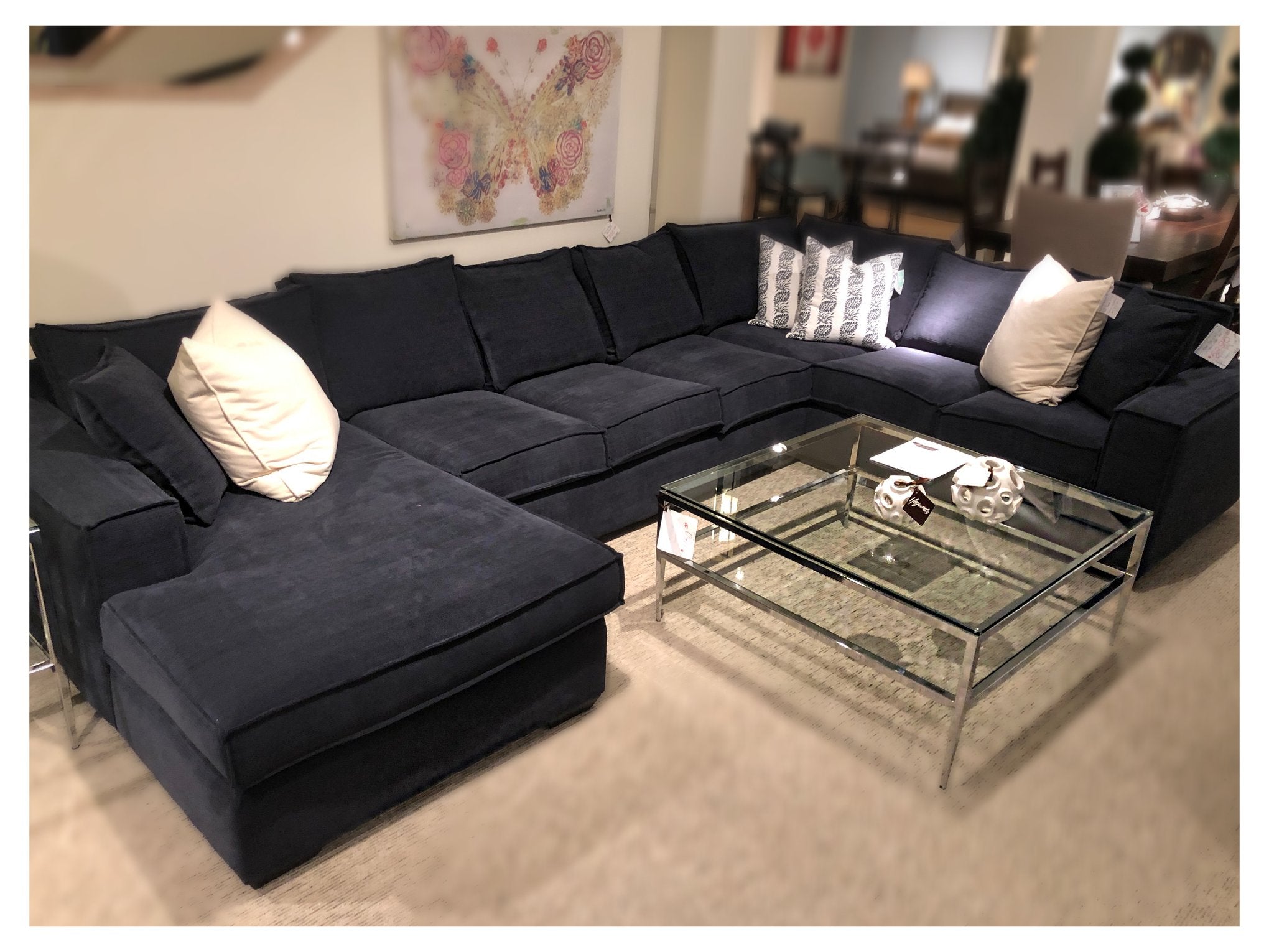 RAGS FABRIC SECTIONAL