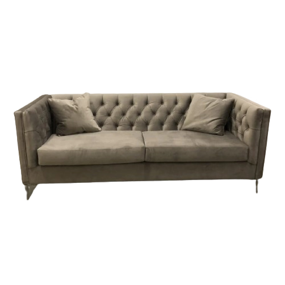 LEO TUFTED FABRIC SOFA