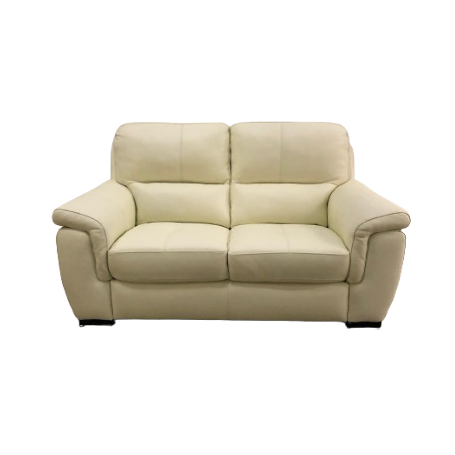 BRASILIA LEATHER LOVE SEAT BY CORIUM ITALIA