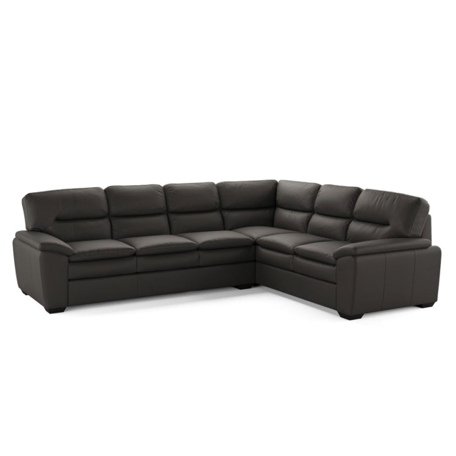 HAVANA POLAR LEATHER SECTIONAL