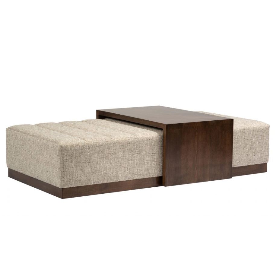HUNTER COCKTAIL OTTOMAN