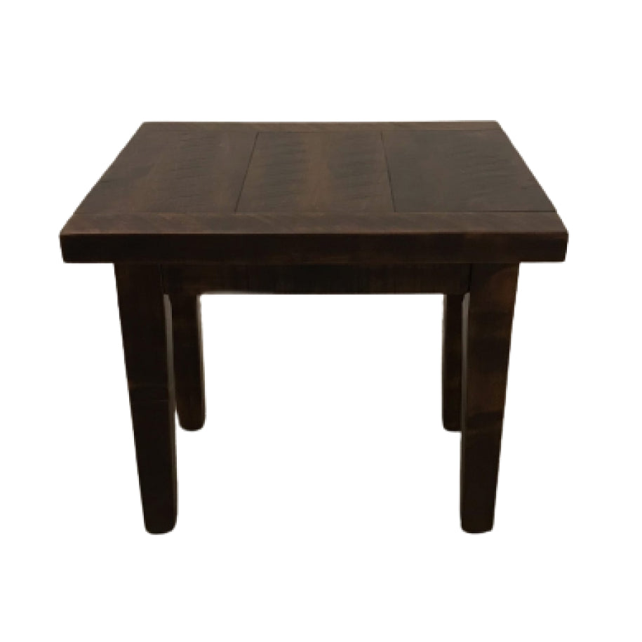 TAHOE HAND MADE SOLID MAPLE END TABLE