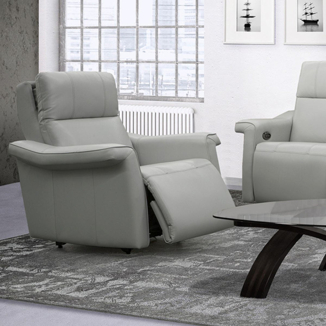 40222 POWER RECLINER/POWER HEADREST