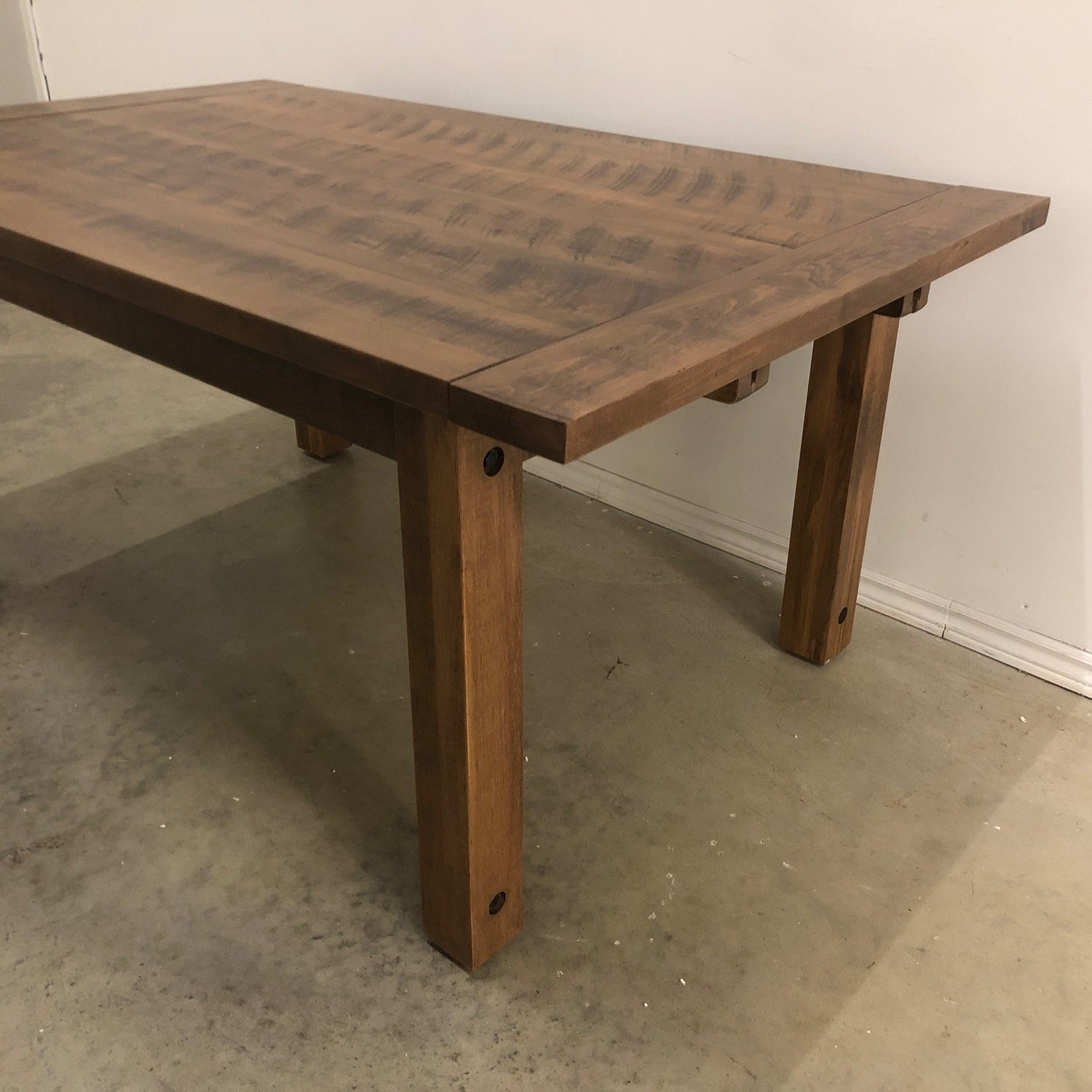 Adirondack Solid Maple Extendable Dining Table