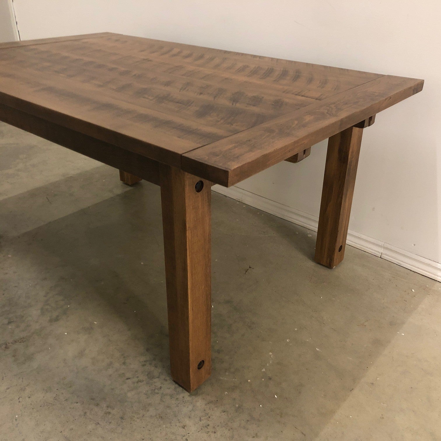 Adirondack Solid Maple Extendable Dining Table