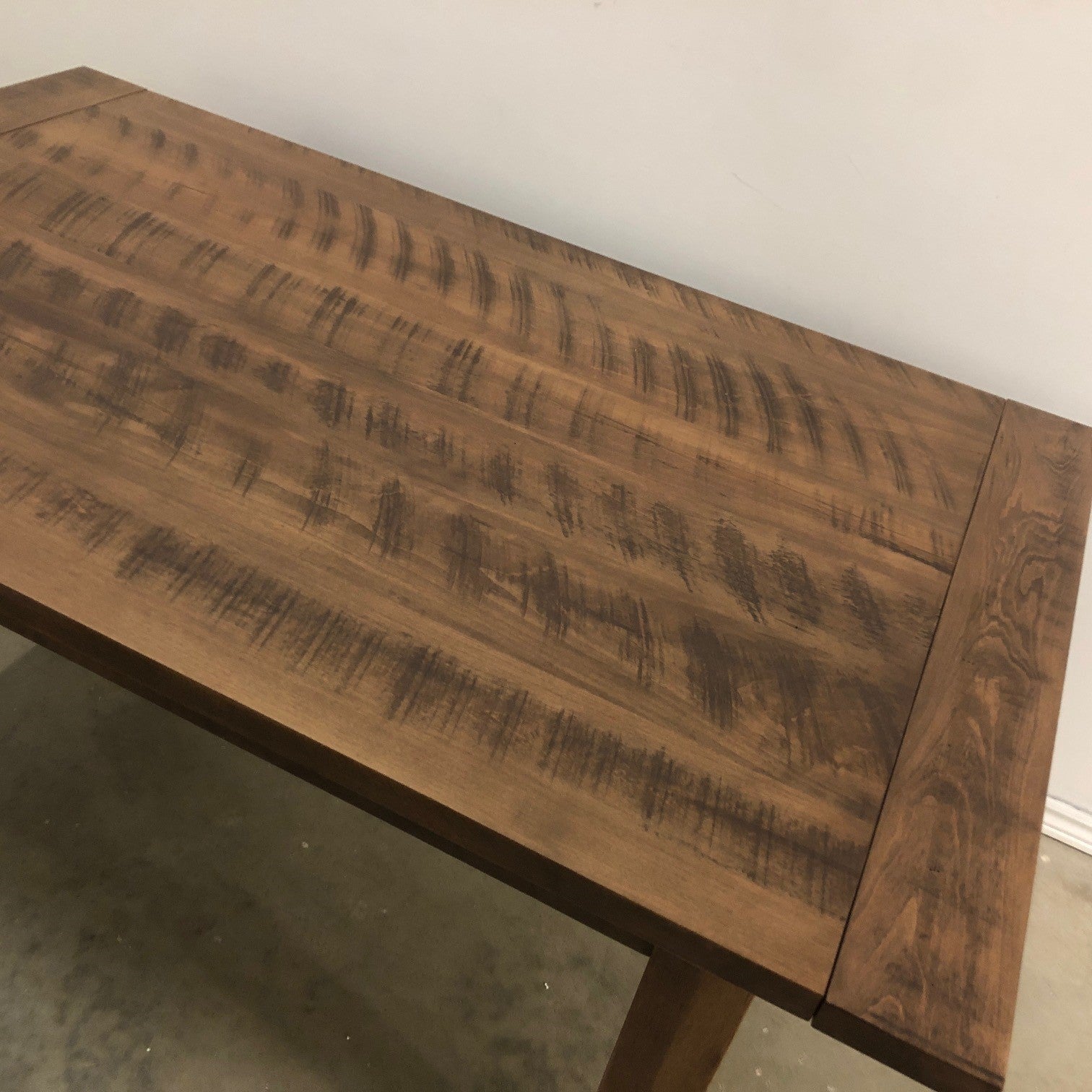 Adirondack Solid Maple Extendable Dining Table
