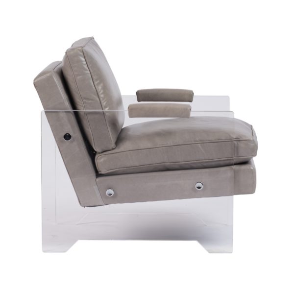 ARCHIE MODERN ACRYLIC ACCENT CHAIR