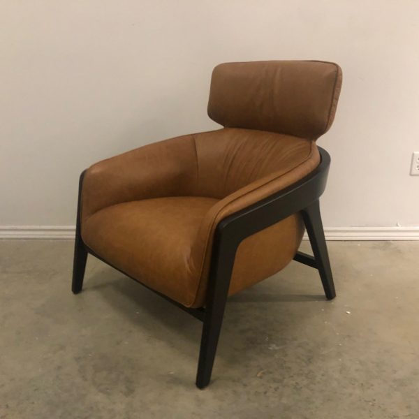 ATLANTIC LEATHER ACCENT CHAIR