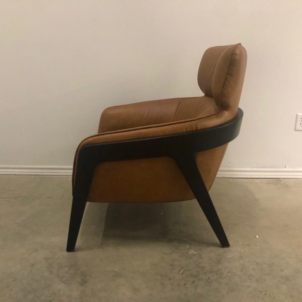 ATLANTIC LEATHER ACCENT CHAIR