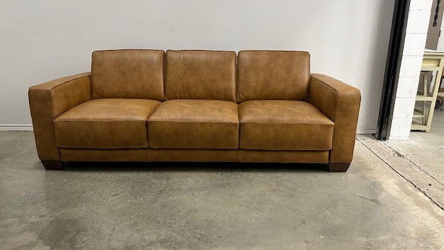 BOSTON ITALIAN LEATHER SOFA