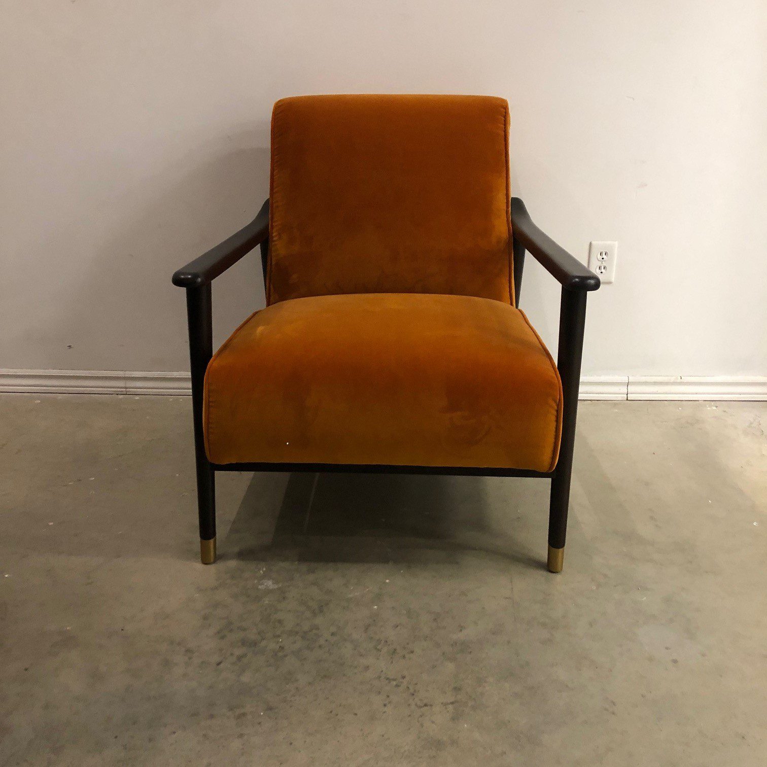 BLANCHE FABRIC OCCASIONAL ARM CHAIR