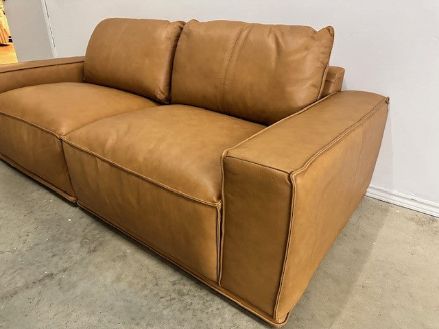 BORDI ITALIAN LEATHER SOFA