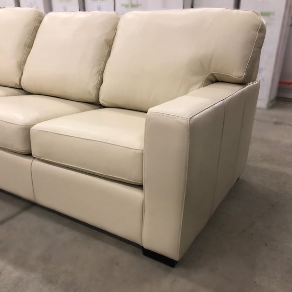 HAVANA POLAR LEATHER SECTIONAL