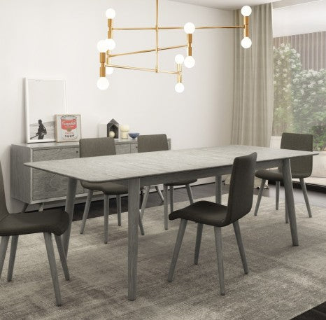 ELDA 62″ DINING TABLE WITH 20″ EXTENSION