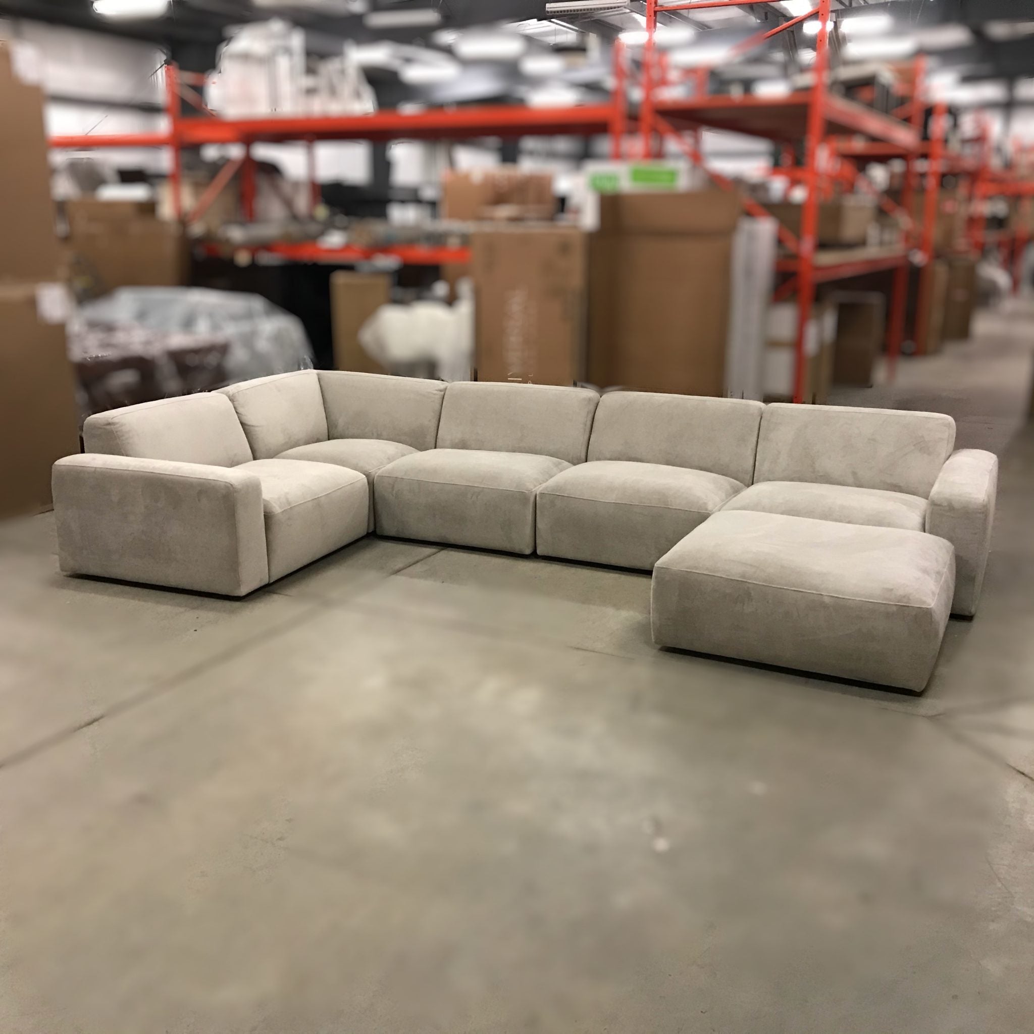 BURIN FABRIC SECTIONAL