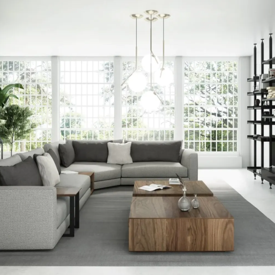 EDWARD SQUARE STORAGE COFFEE TABLE