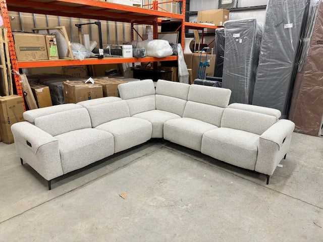 GENE POWER RECLINE FABRIC SECTIONAL