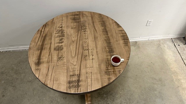 HOLDEN ROUND SOLID WOOD MENNONITE TABLE