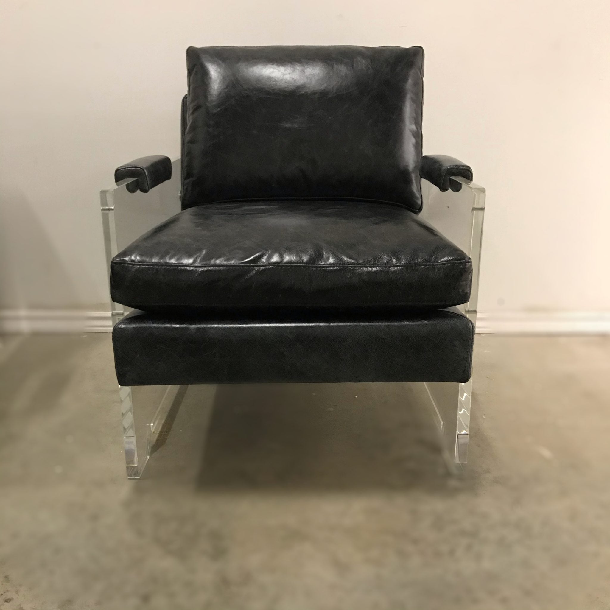 ARCHIE MODERN ACRYLIC ACCENT CHAIR