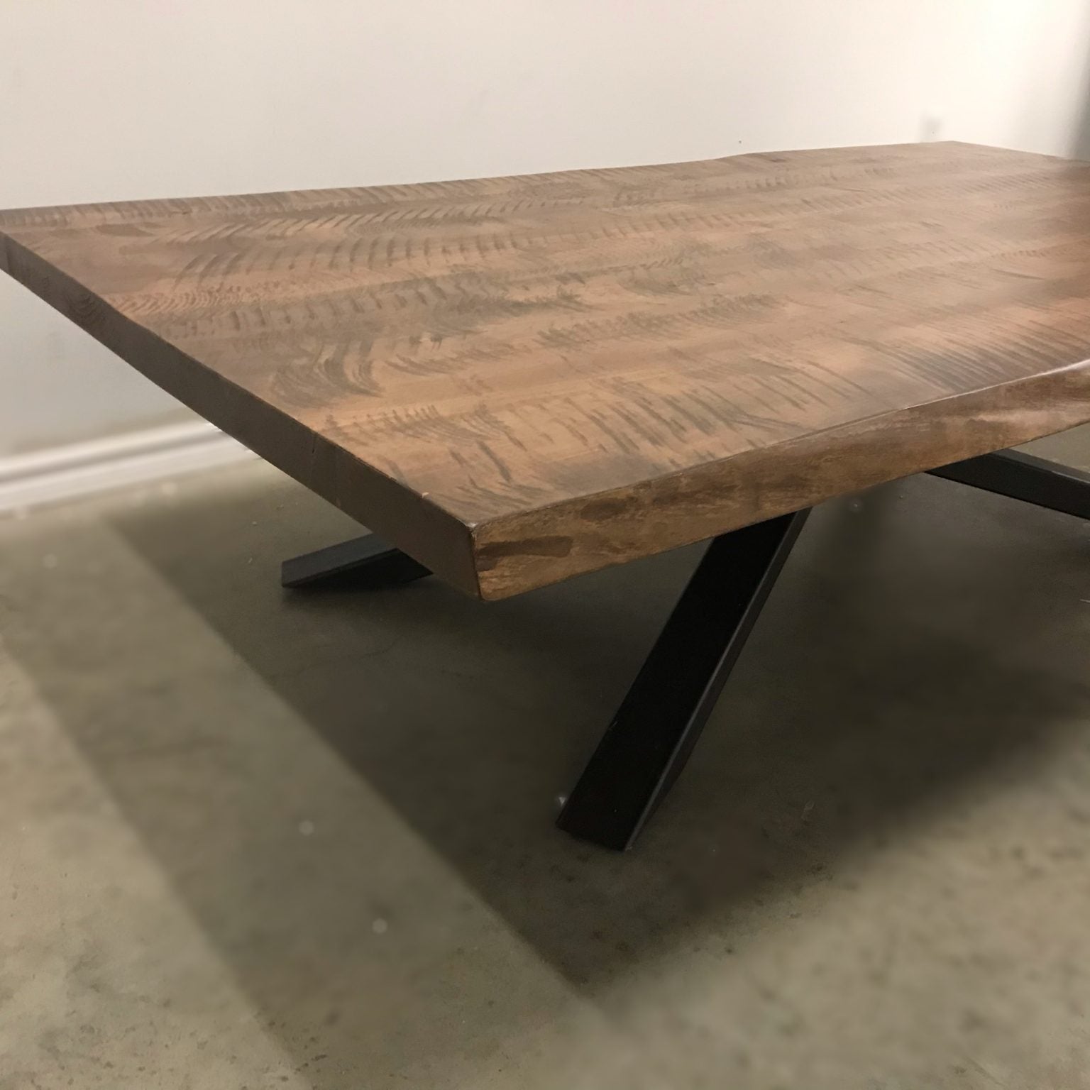 Live Edge Hedgehog Dining Table