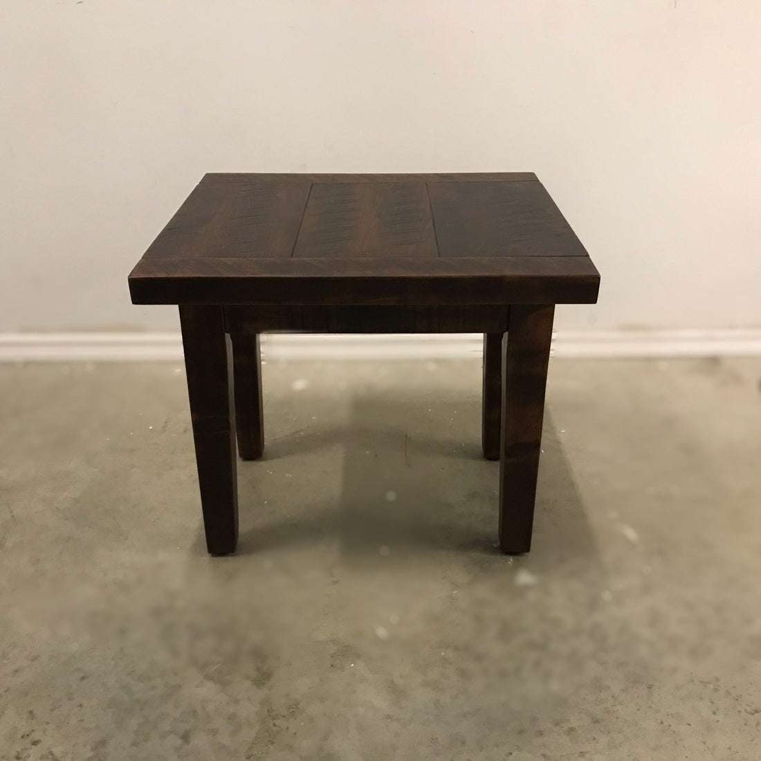 TAHOE HAND MADE SOLID MAPLE END TABLE