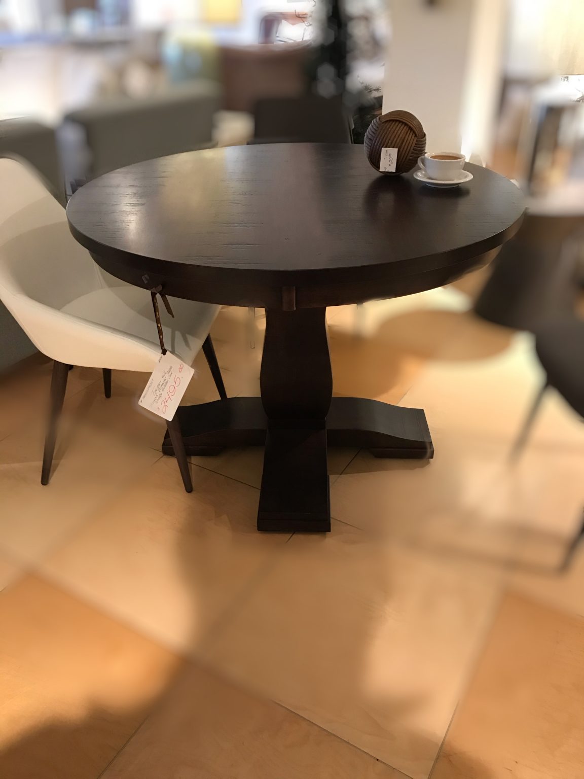TUSCAN SOLID MAPLE ROUND TABLE