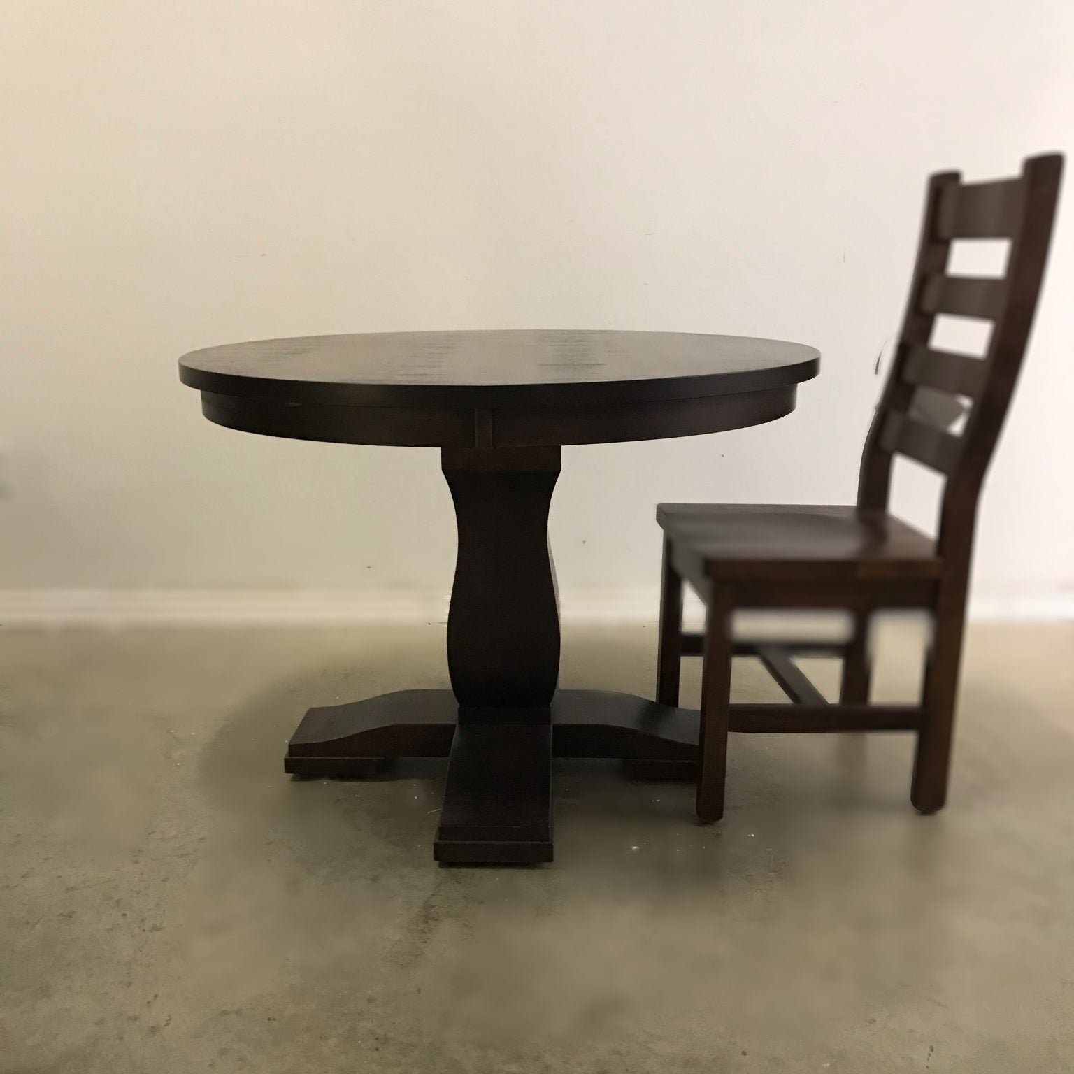 TUSCAN SOLID MAPLE ROUND TABLE