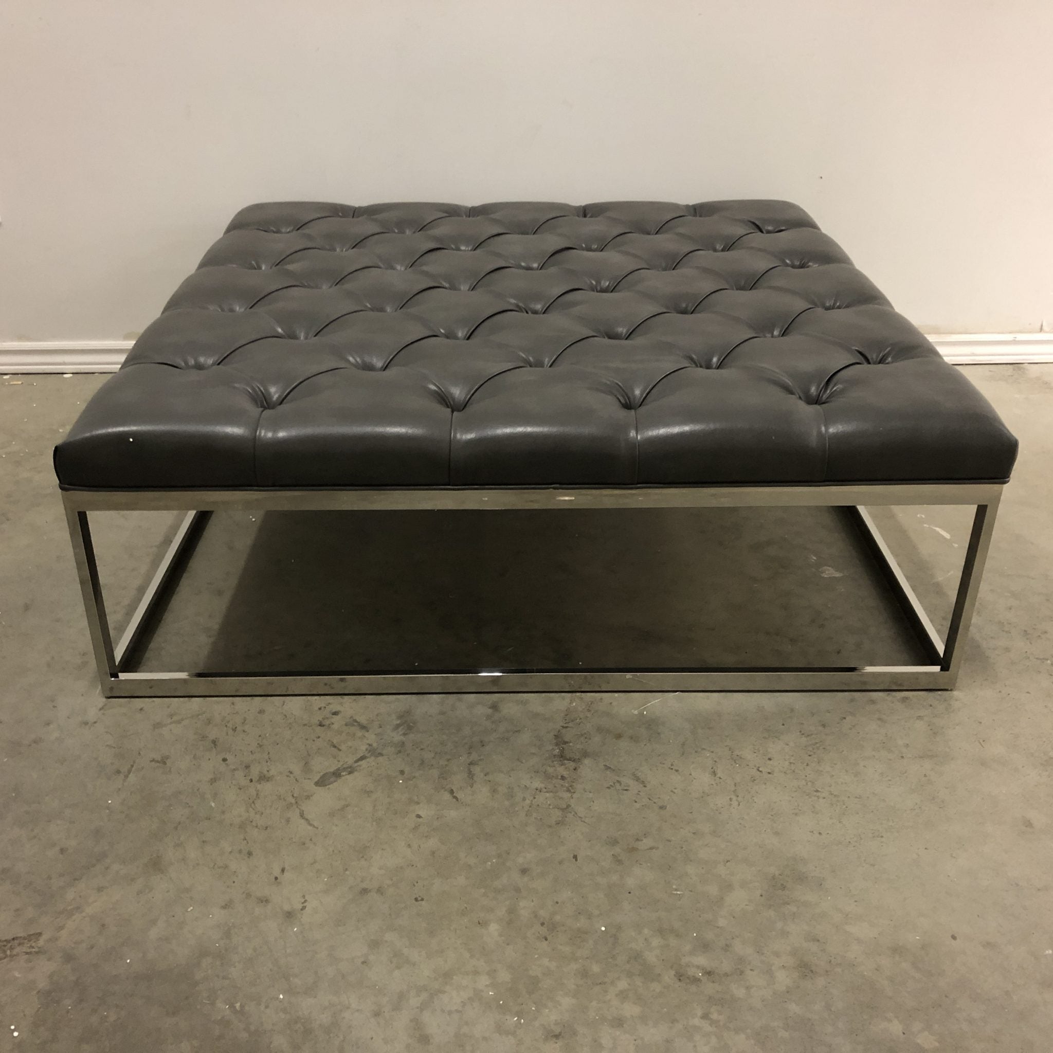 SUTTON SQUARE TUFTED OTTOMAN