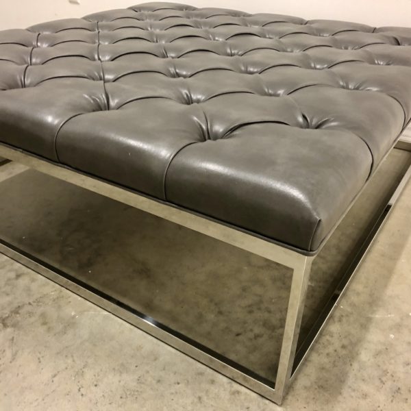 SUTTON SQUARE TUFTED OTTOMAN