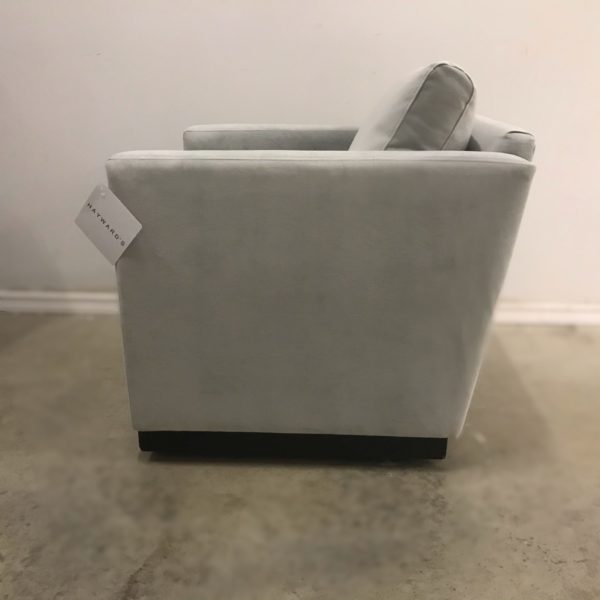 Lotus Custom Fabric Swivel Accent Chair