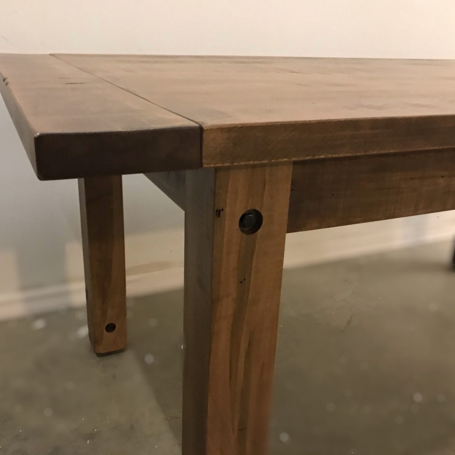 Adirondack Solid Maple Dining Table
