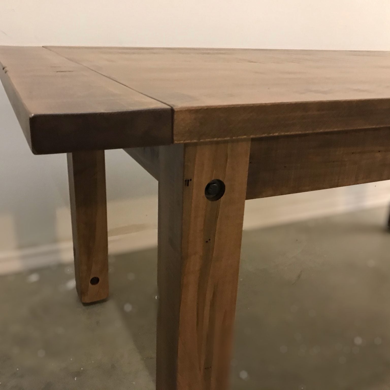 Adirondack Solid Maple Dining Table