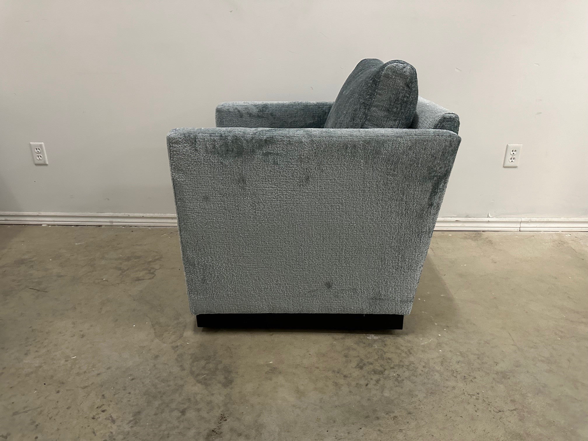 Lotus Custom Fabric Swivel Accent Chair