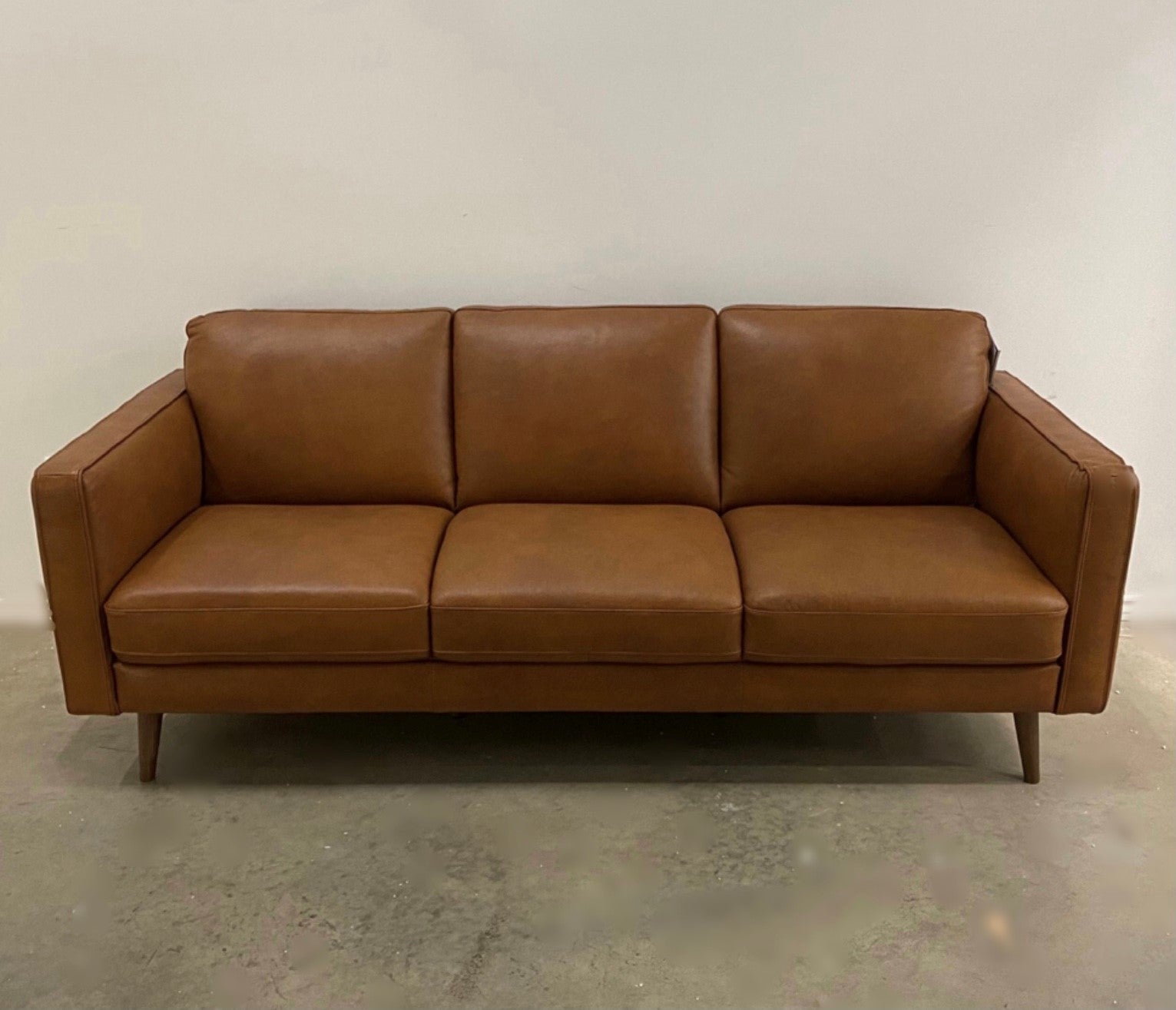 DESTREZZA ITALIAN LEATHER SOFA