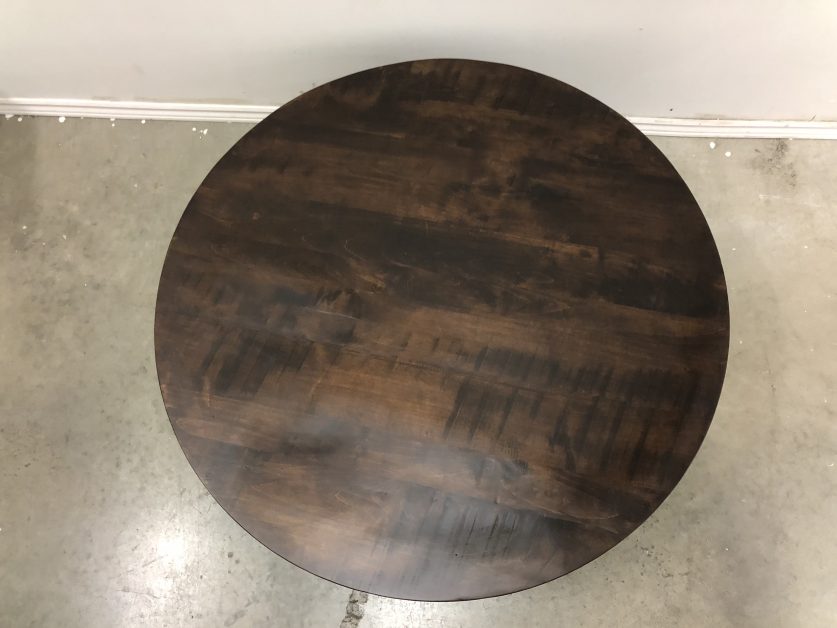 RUSTIC CARLISLE ROUND COFFEE TABLE