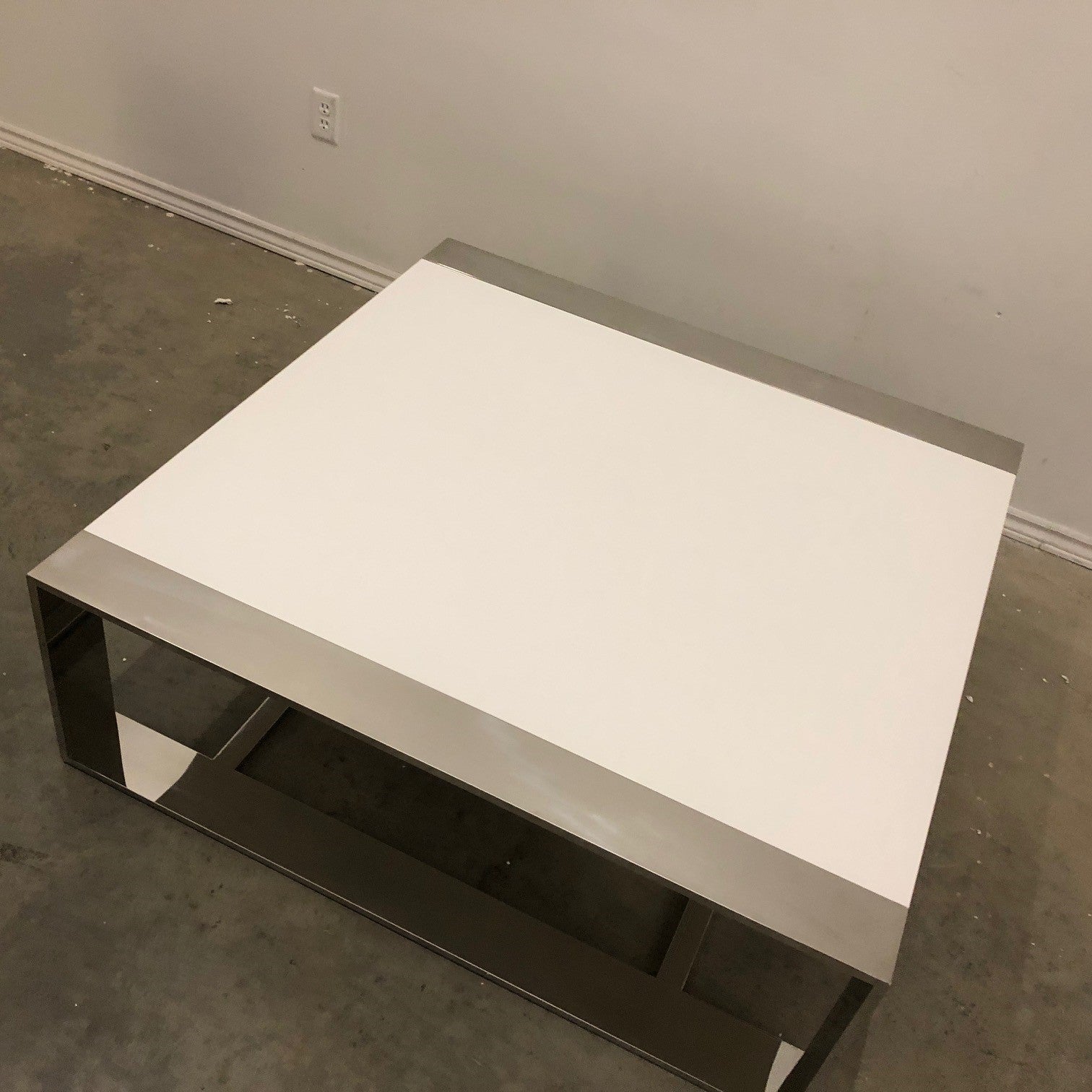 DALTON HIGH GLOSS WHITE COFFEE TABLE