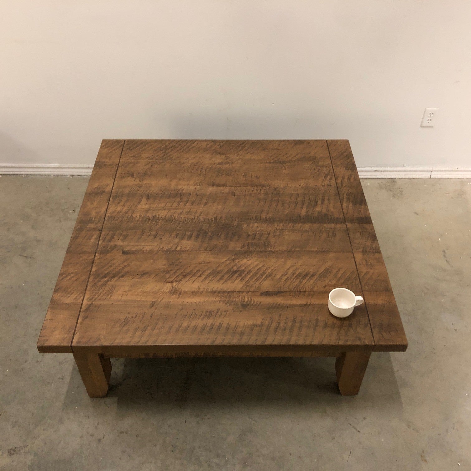 TAHOE LARGE SQUARE MAPLE COFFEE TABLE FRUITWOOD