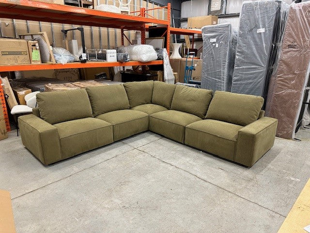 TEDDY FABRIC MODULAR SECTIONAL
