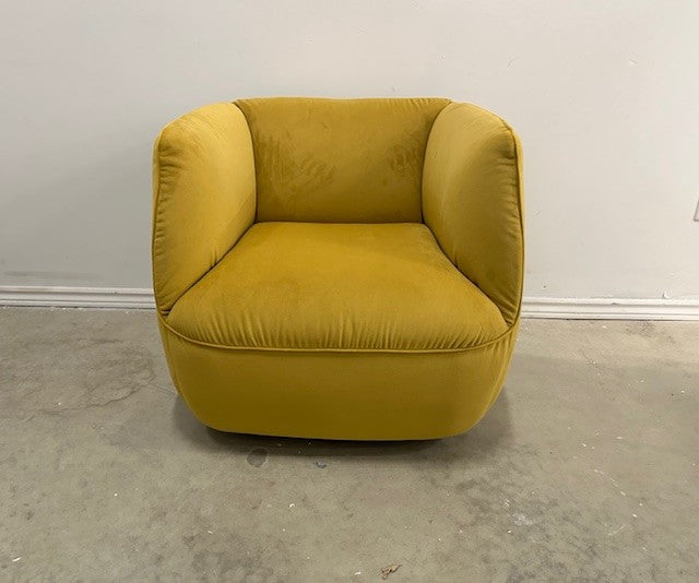 WALLY ITALIAN FABRIC SWIVEL CHAIR