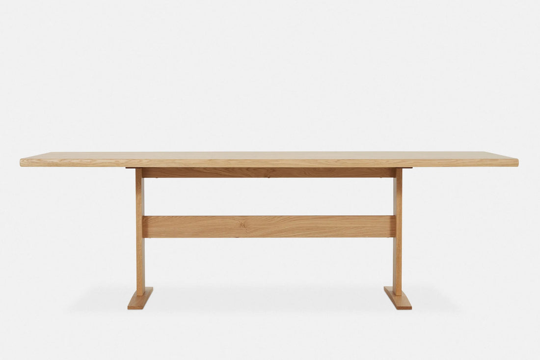 HEIDI ELLIPTICAL DINING TABLE NATURAL