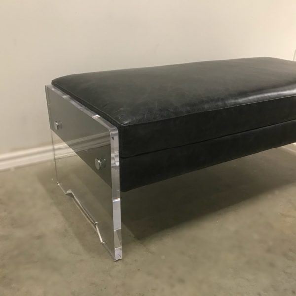 ARCHIE MODERN ACRYLIC BENCH