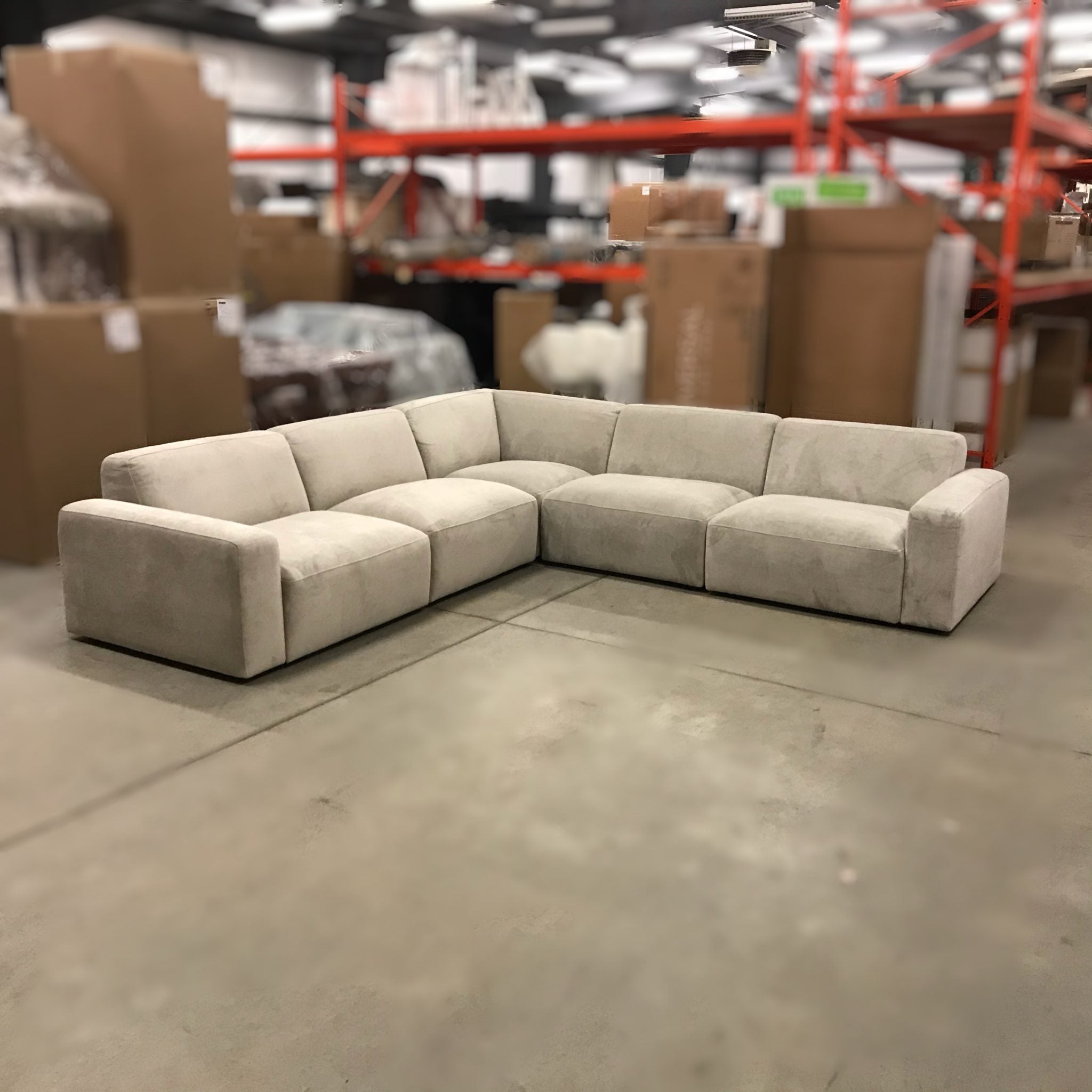 BURIN FABRIC SECTIONAL