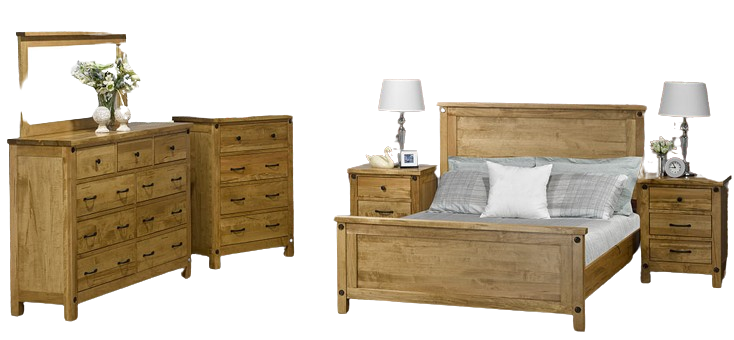 CHANTRY SOLID MAPLE DRESSER