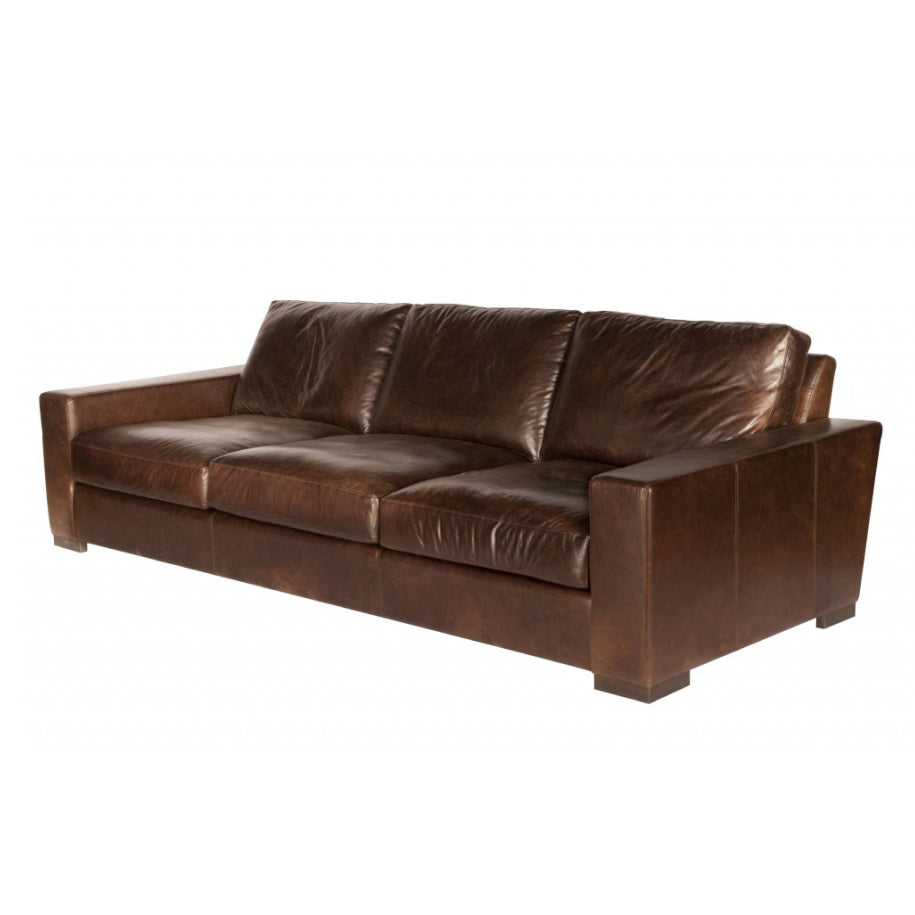 MAXWELL CUSTOM LEATHER SOFA