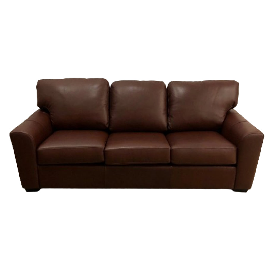 CAMPIO 3001 LEATHER SOFA HAVANA BROWN