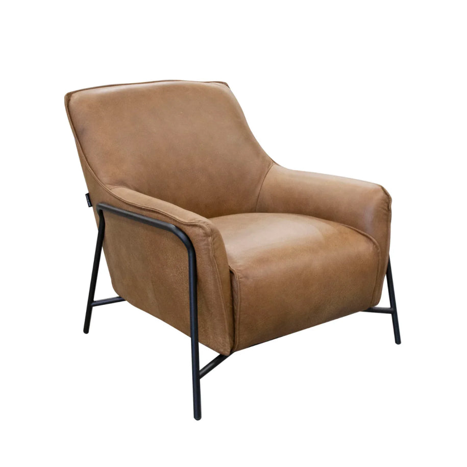 BIRBA ITALIAN LEATHER CHAIR