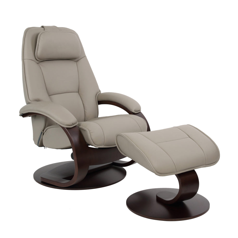 ADMIRAL RECLINER AND STOOL