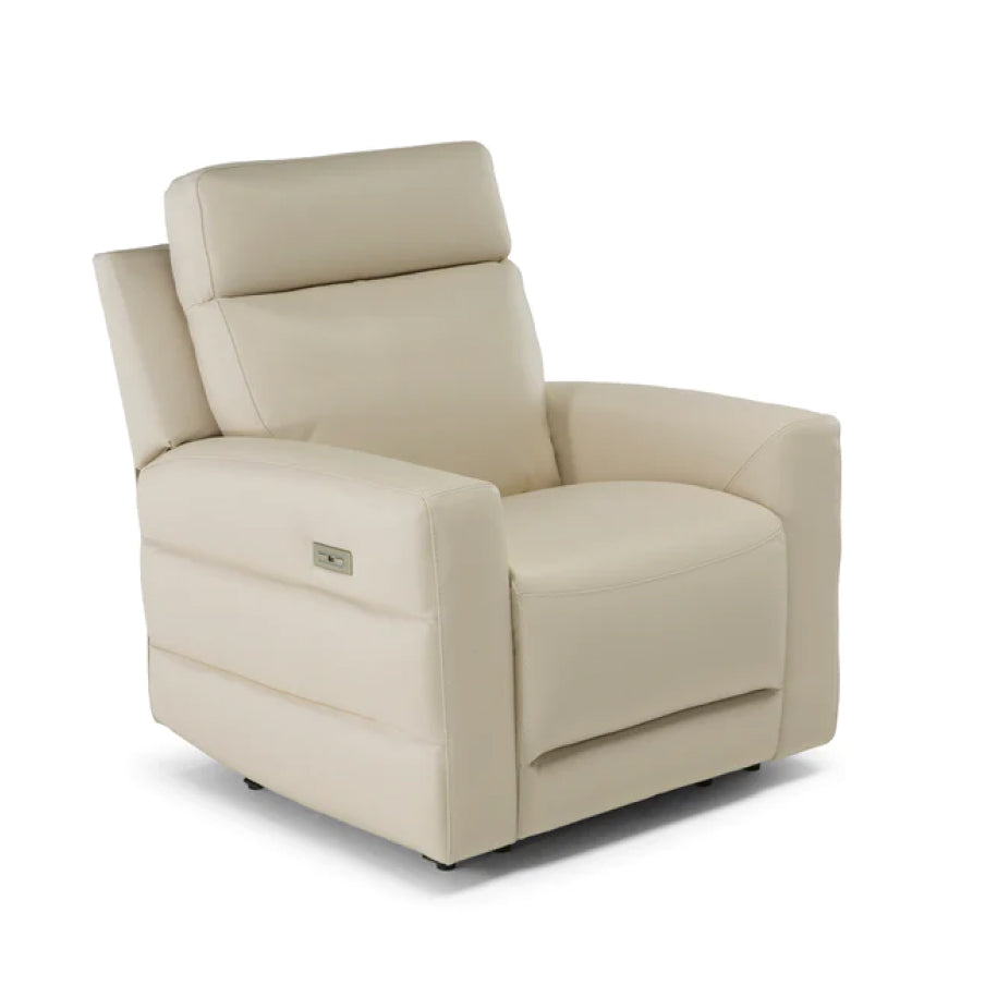 BENEVOLO ITALIAN LEATHER POWER RECLINER